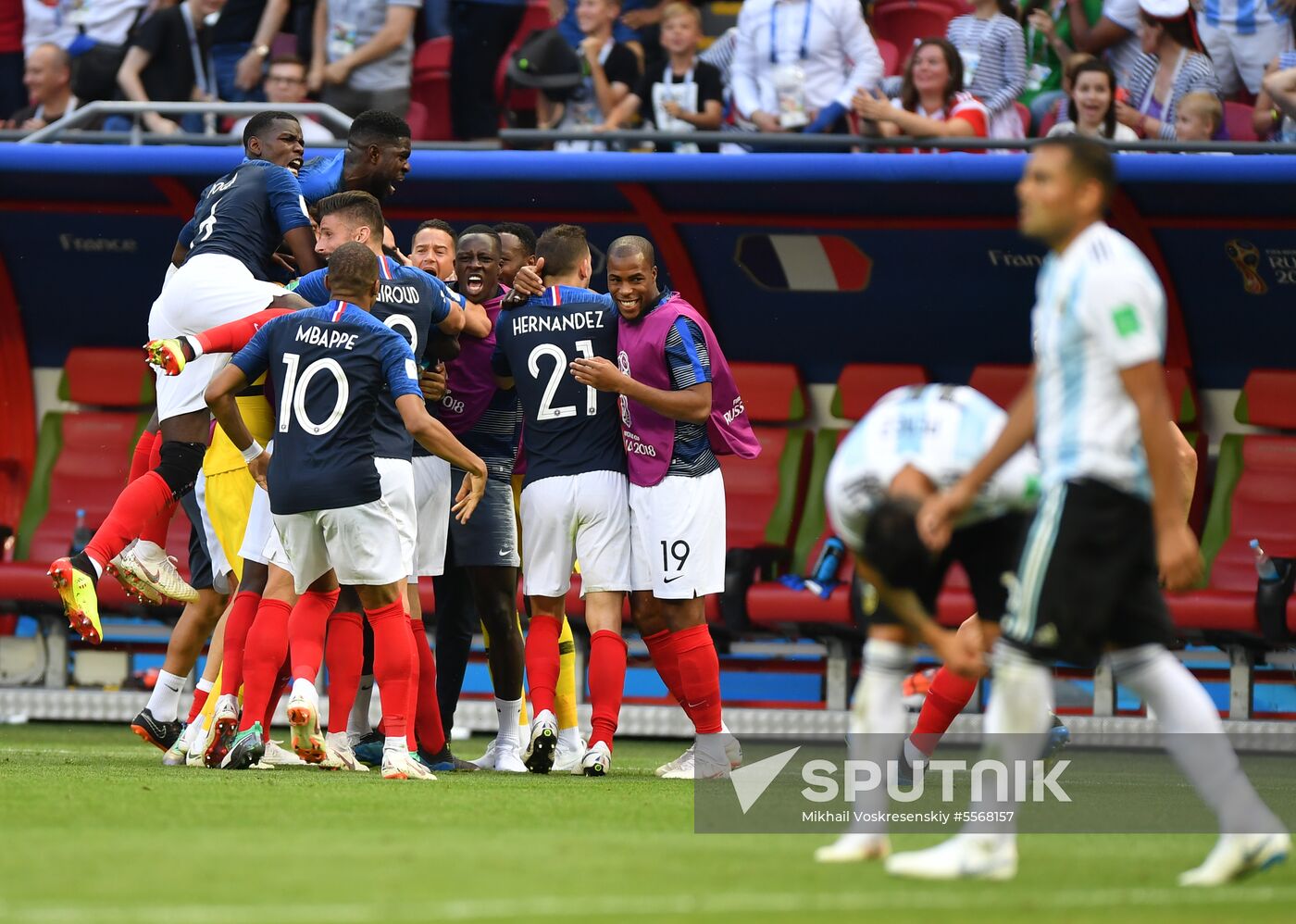 Russia World Cup France - Argentina