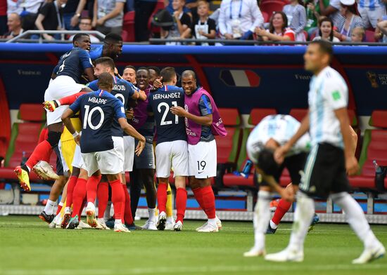 Russia World Cup France - Argentina