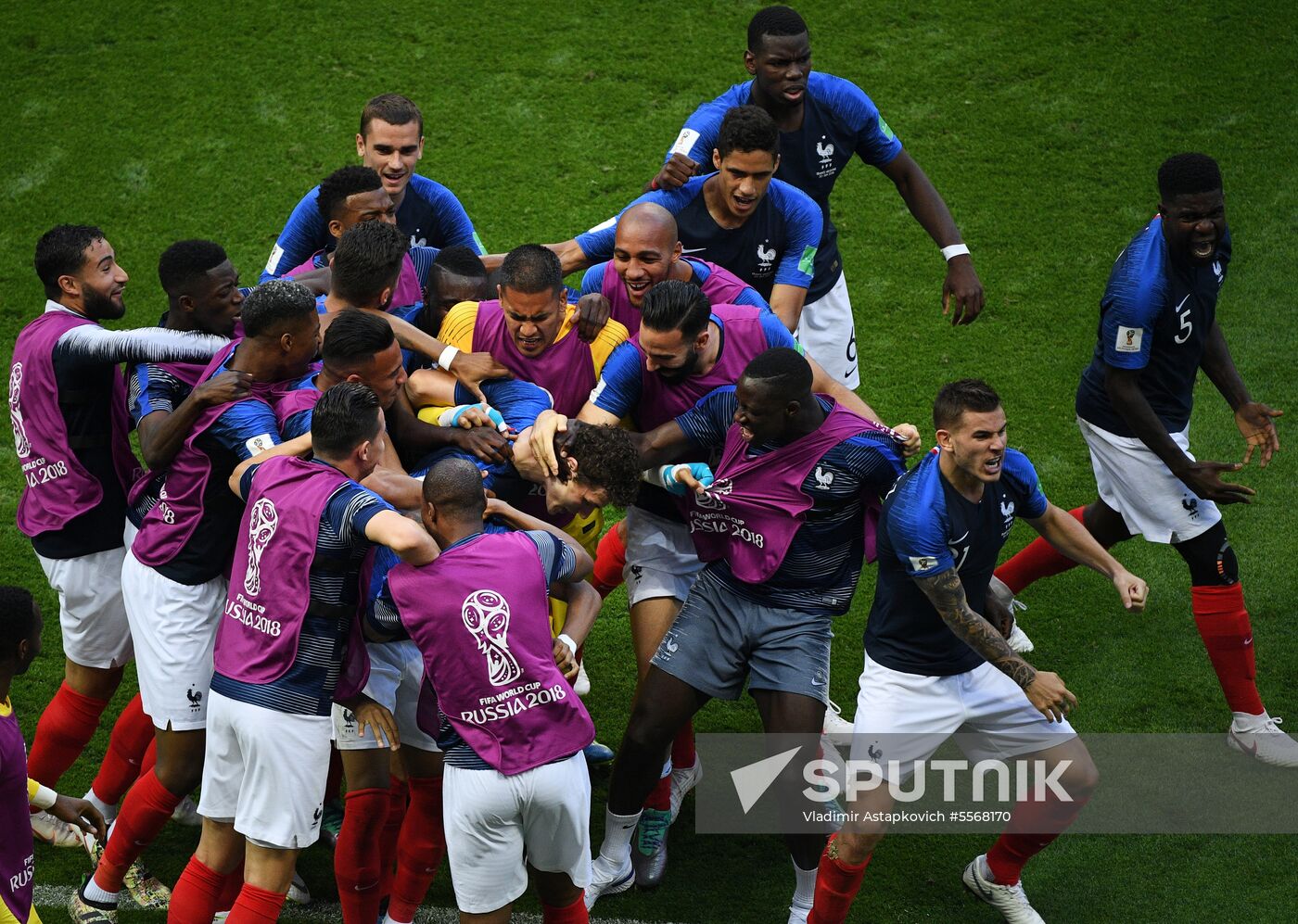 Russia World Cup France - Argentina