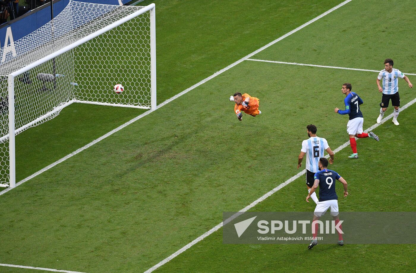 Russia World Cup France - Argentina