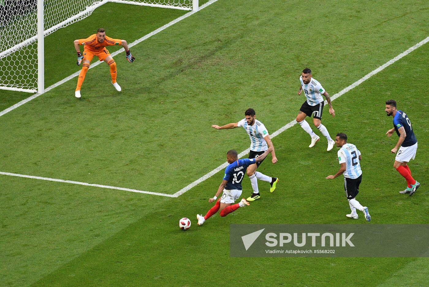 Russia World Cup France - Argentina