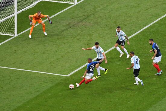 Russia World Cup France - Argentina