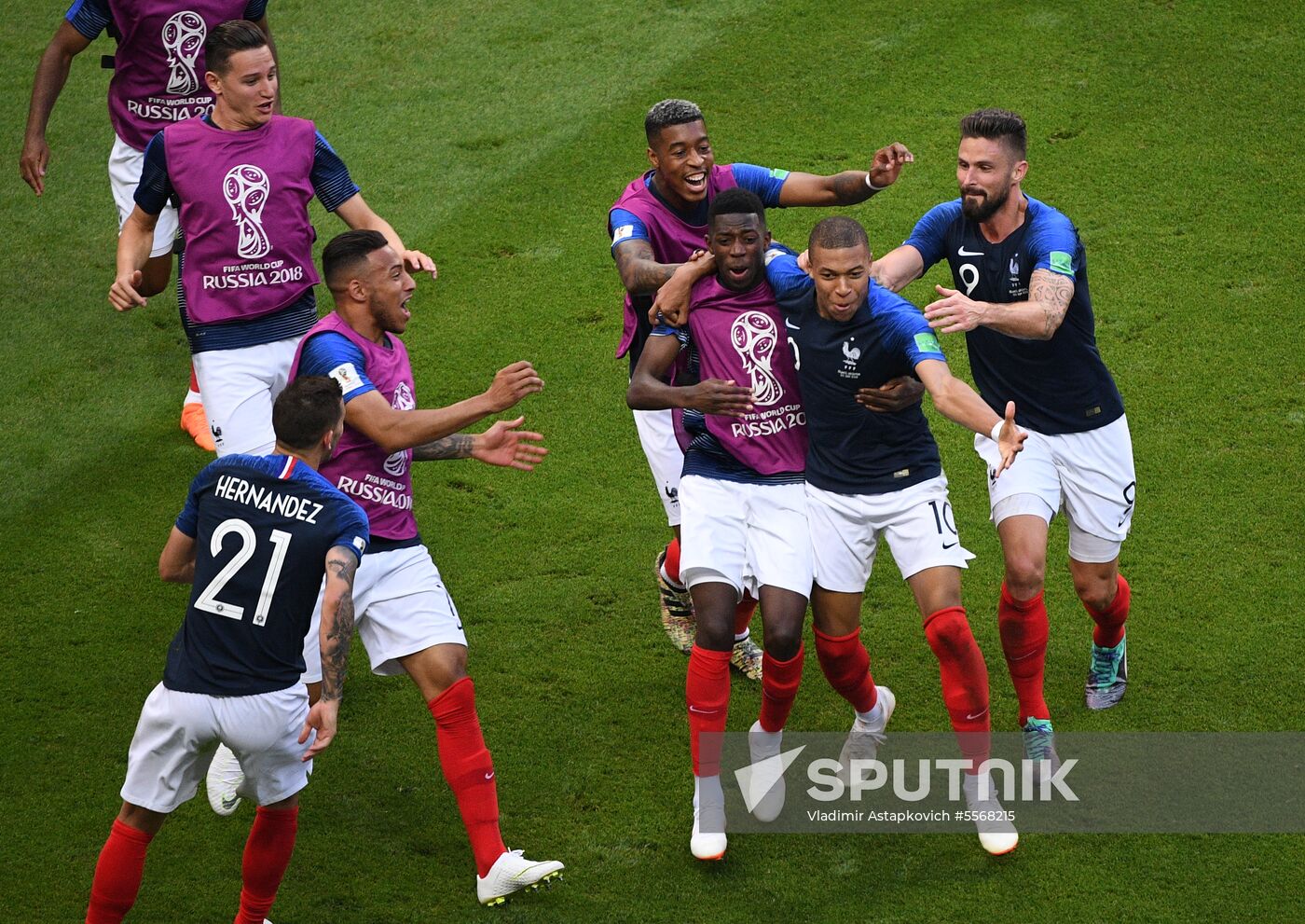 Russia World Cup France - Argentina