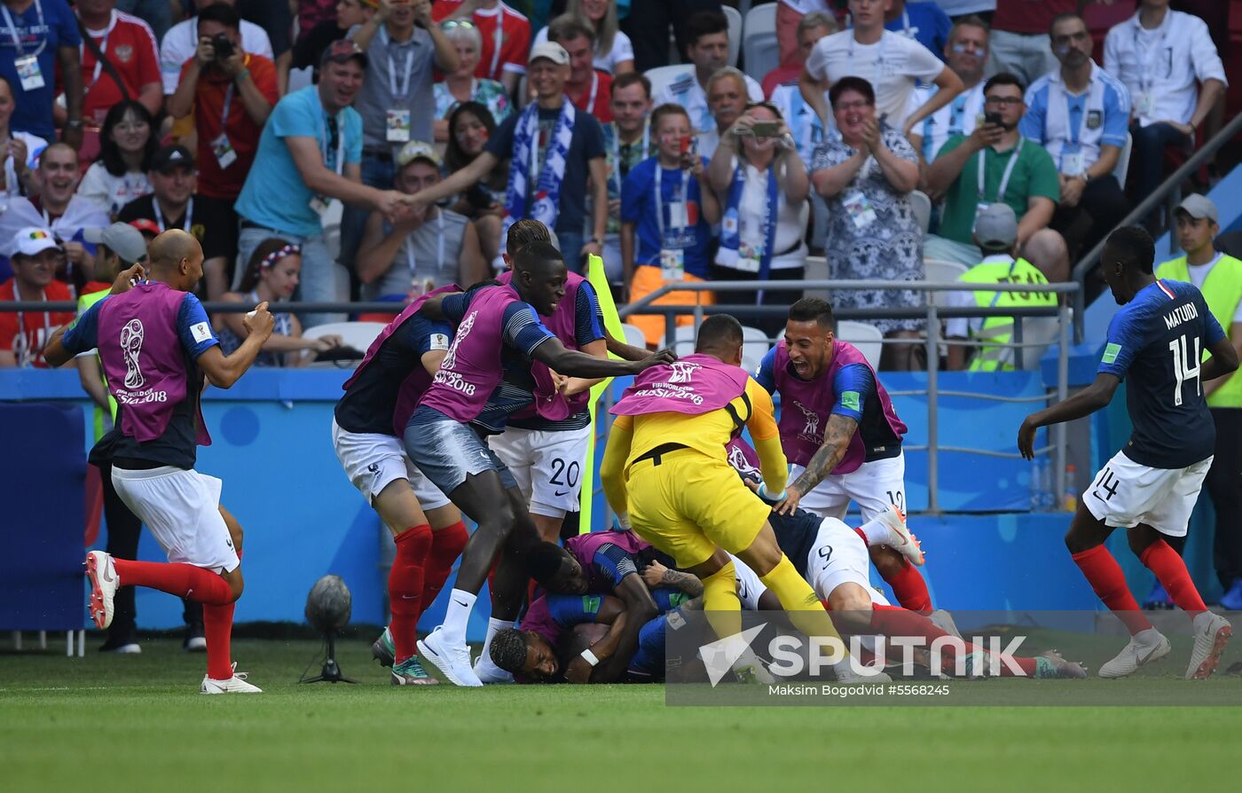 Russia World Cup France - Argentina