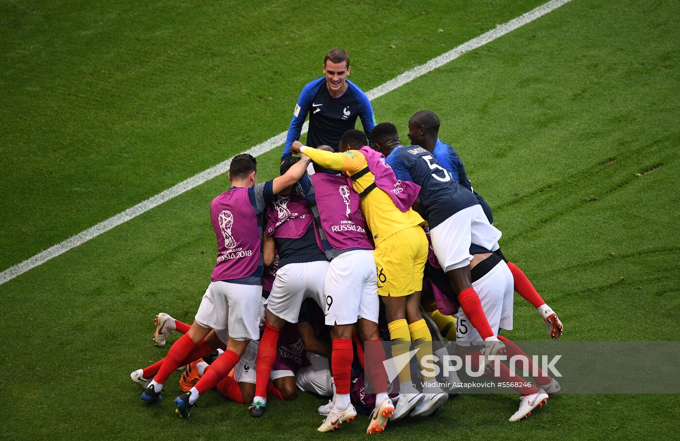 Russia World Cup France - Argentina