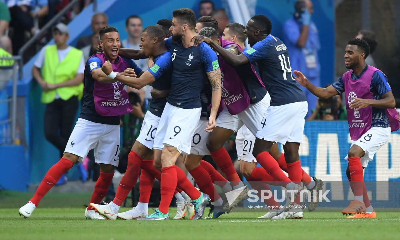 Russia World Cup France - Argentina