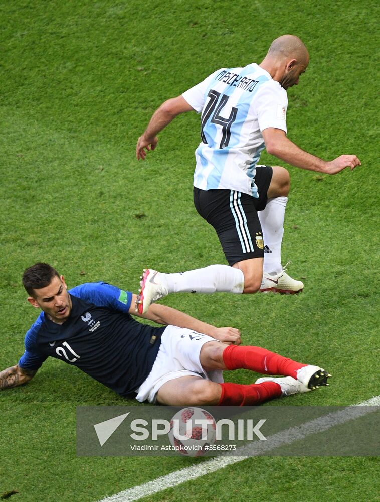 Russia World Cup France - Argentina