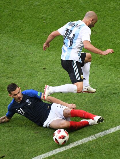 Russia World Cup France - Argentina