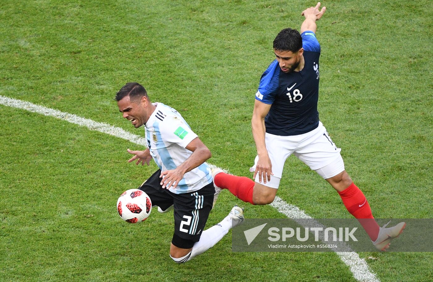 Russia World Cup France - Argentina