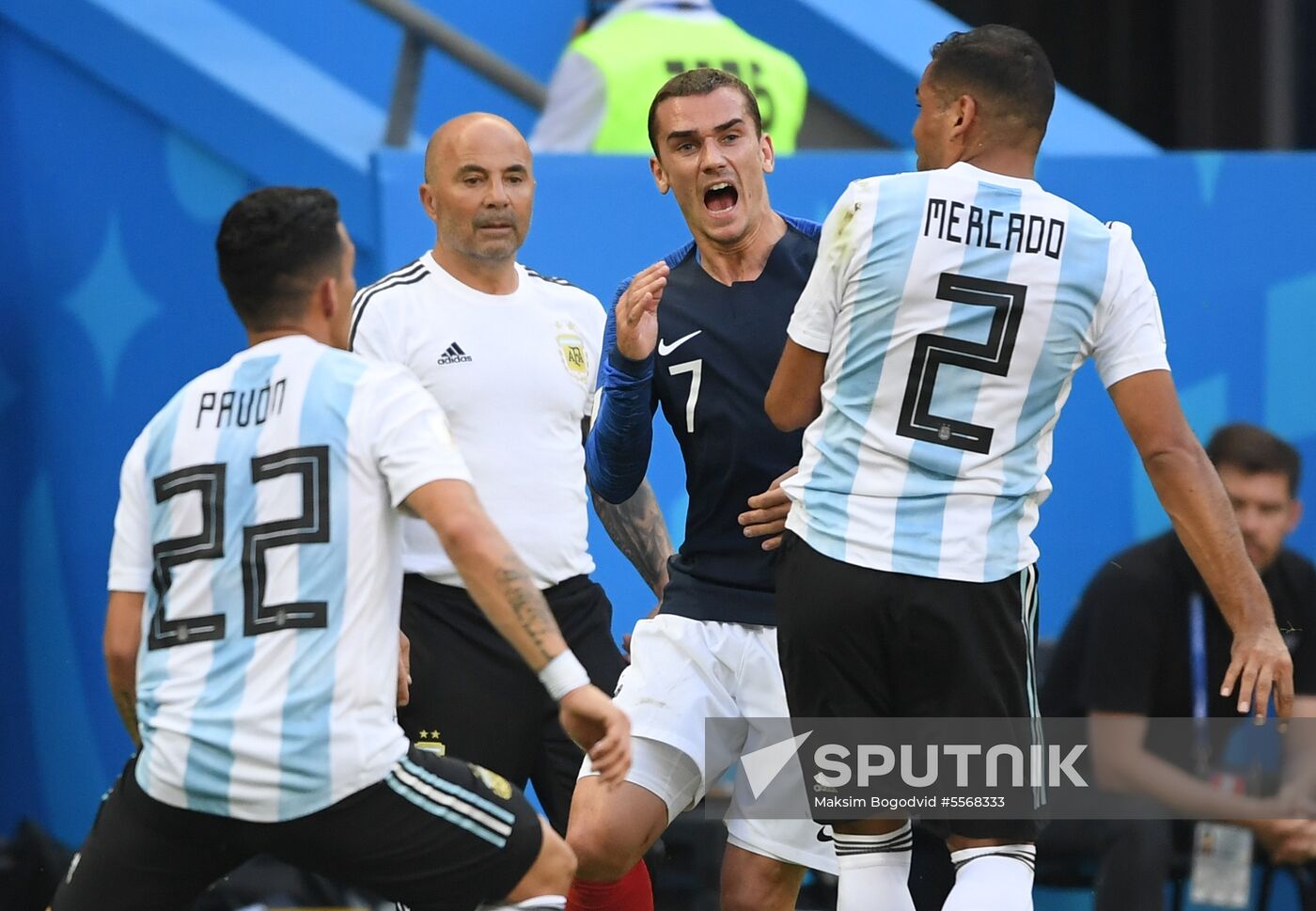 Russia World Cup France - Argentina