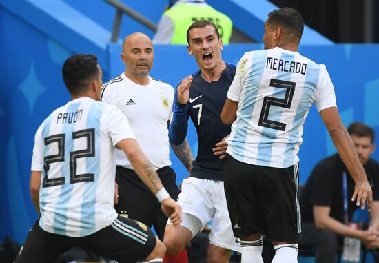 Russia World Cup France - Argentina