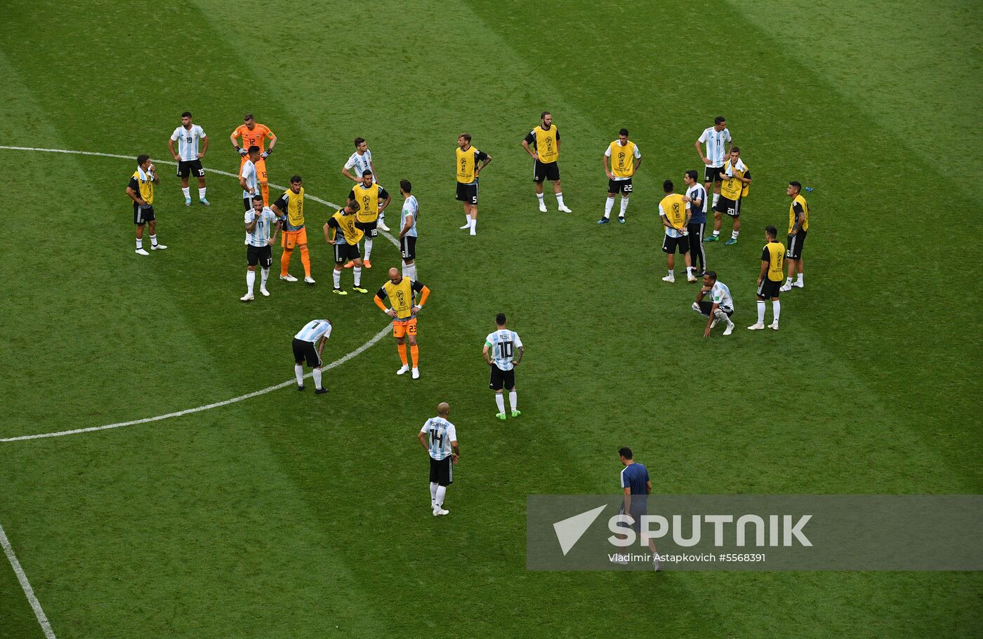 Russia World Cup France - Argentina