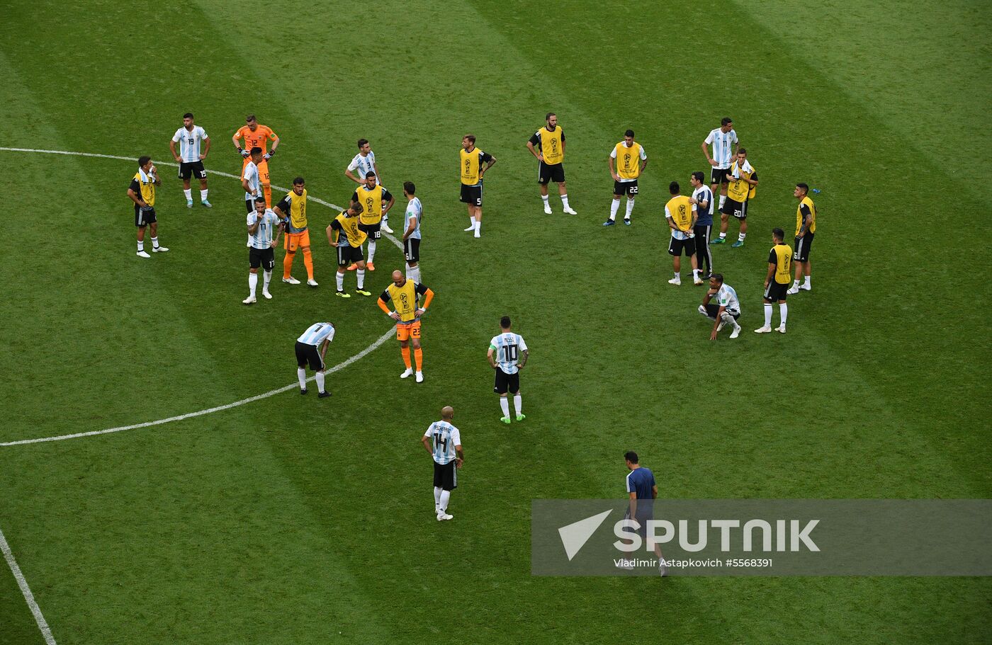 Russia World Cup France - Argentina