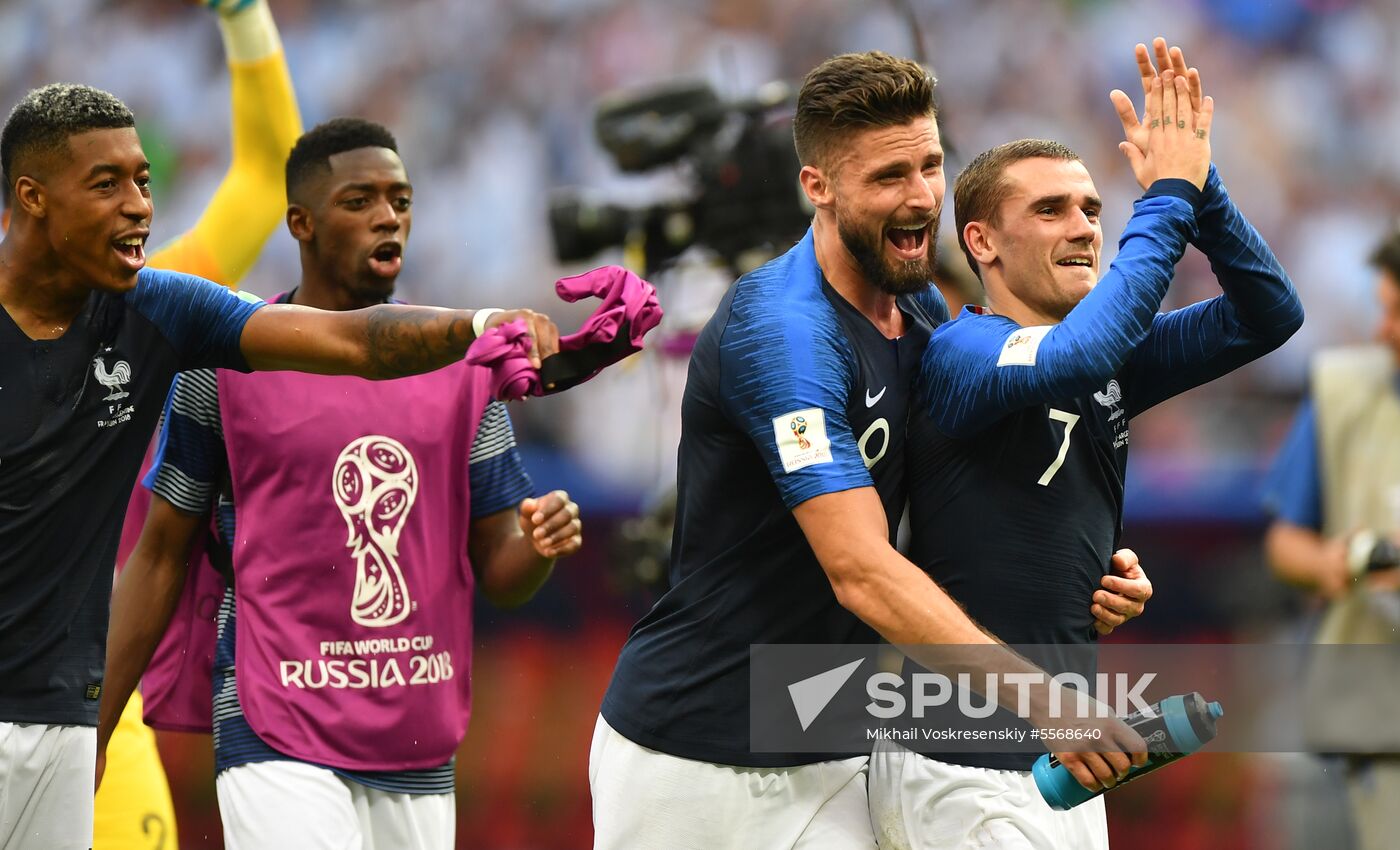 Russia World Cup France - Argentina