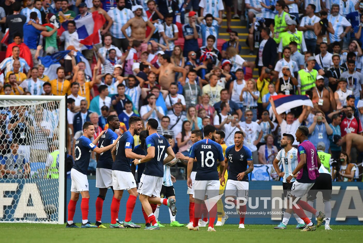 Russia World Cup France - Argentina