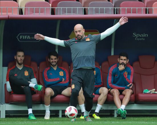 Russia World Cup Spain Training