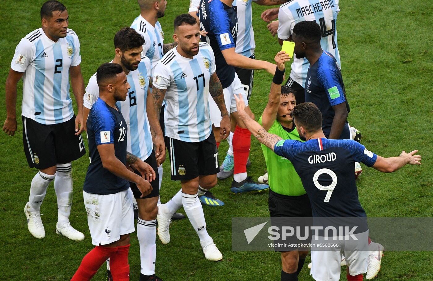 Russia World Cup France - Argentina
