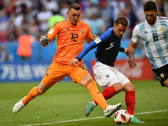 Russia World Cup France - Argentina