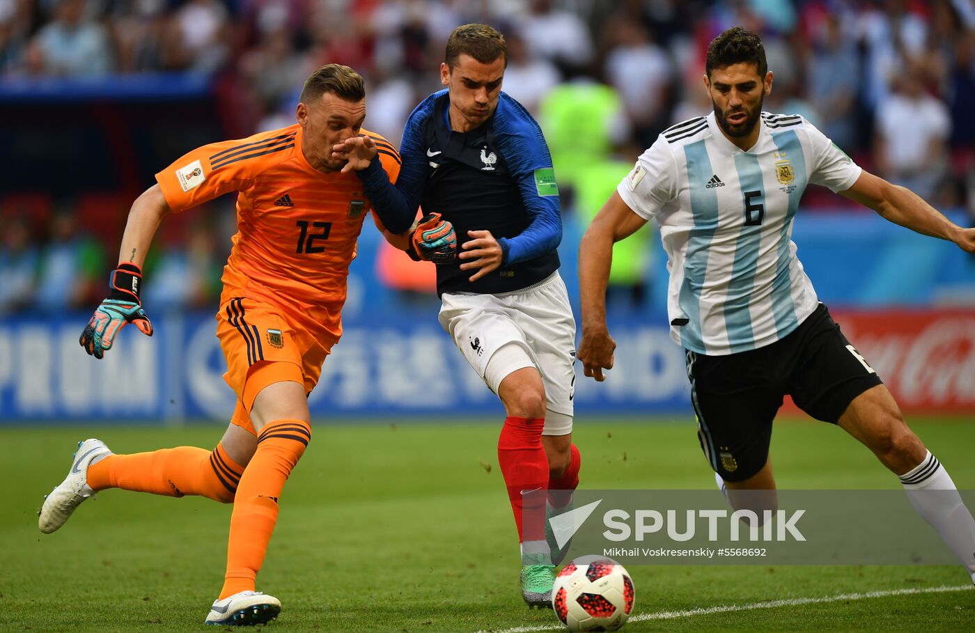 Russia World Cup France - Argentina