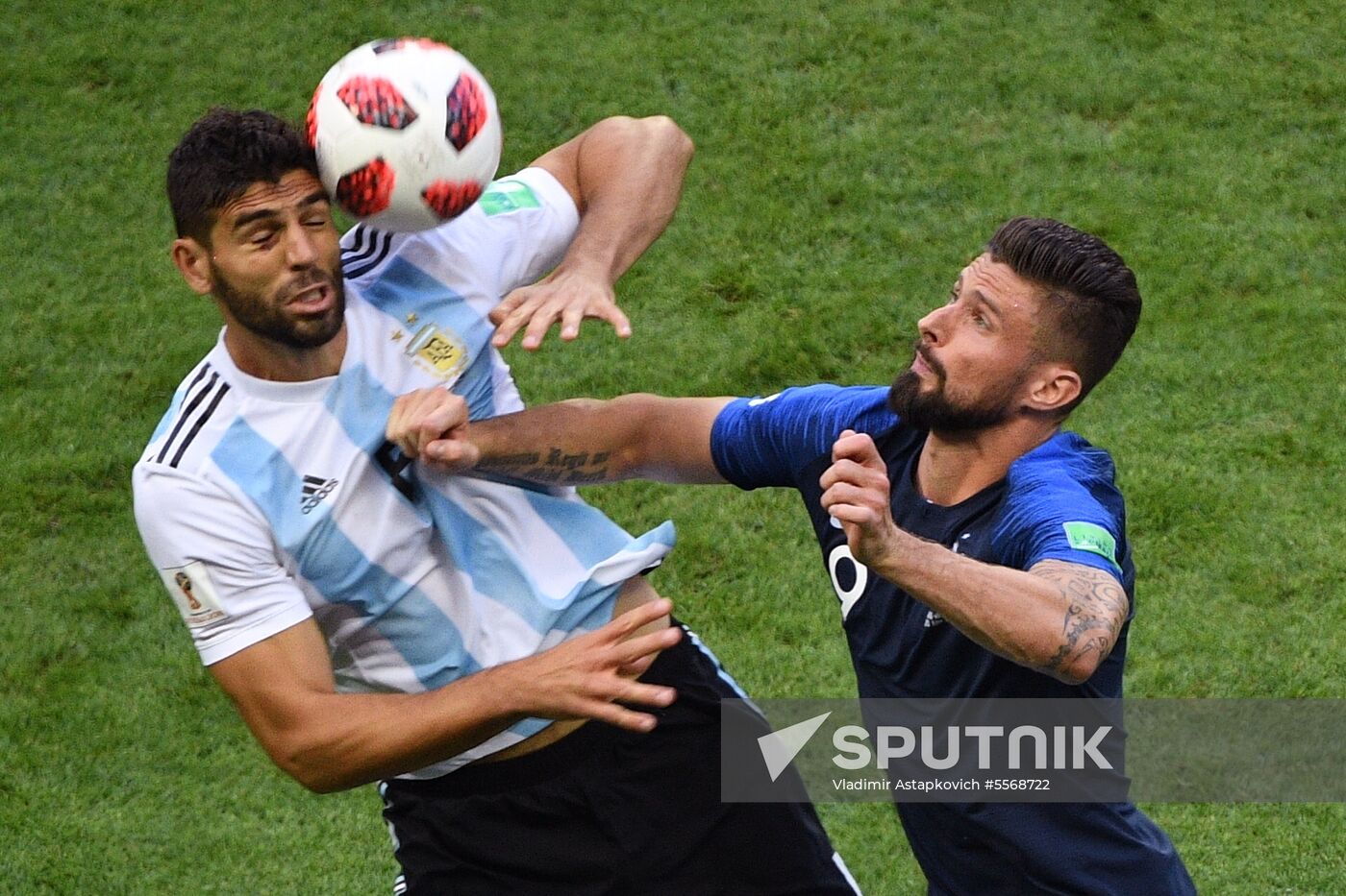 Russia World Cup France - Argentina