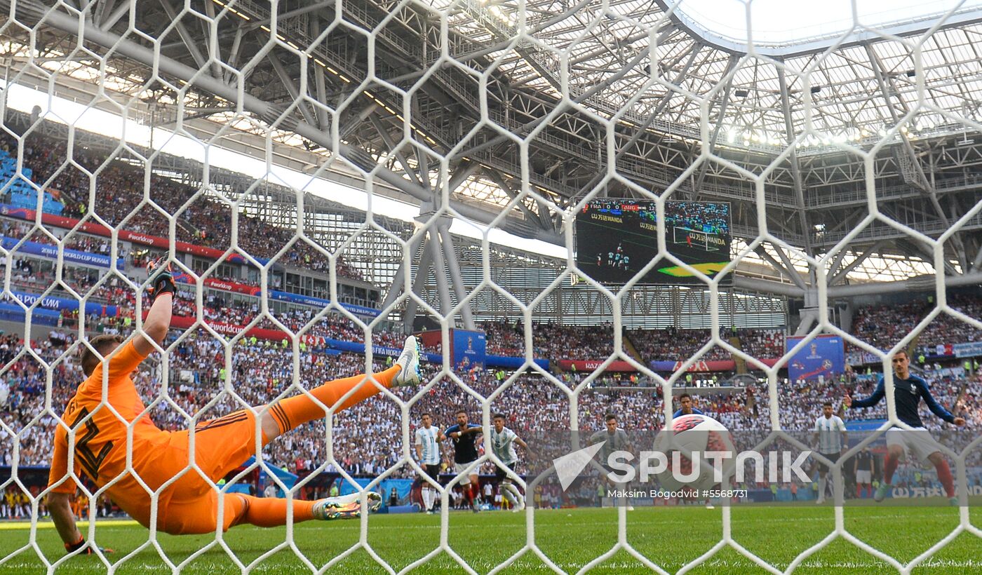 Russia World Cup France - Argentina