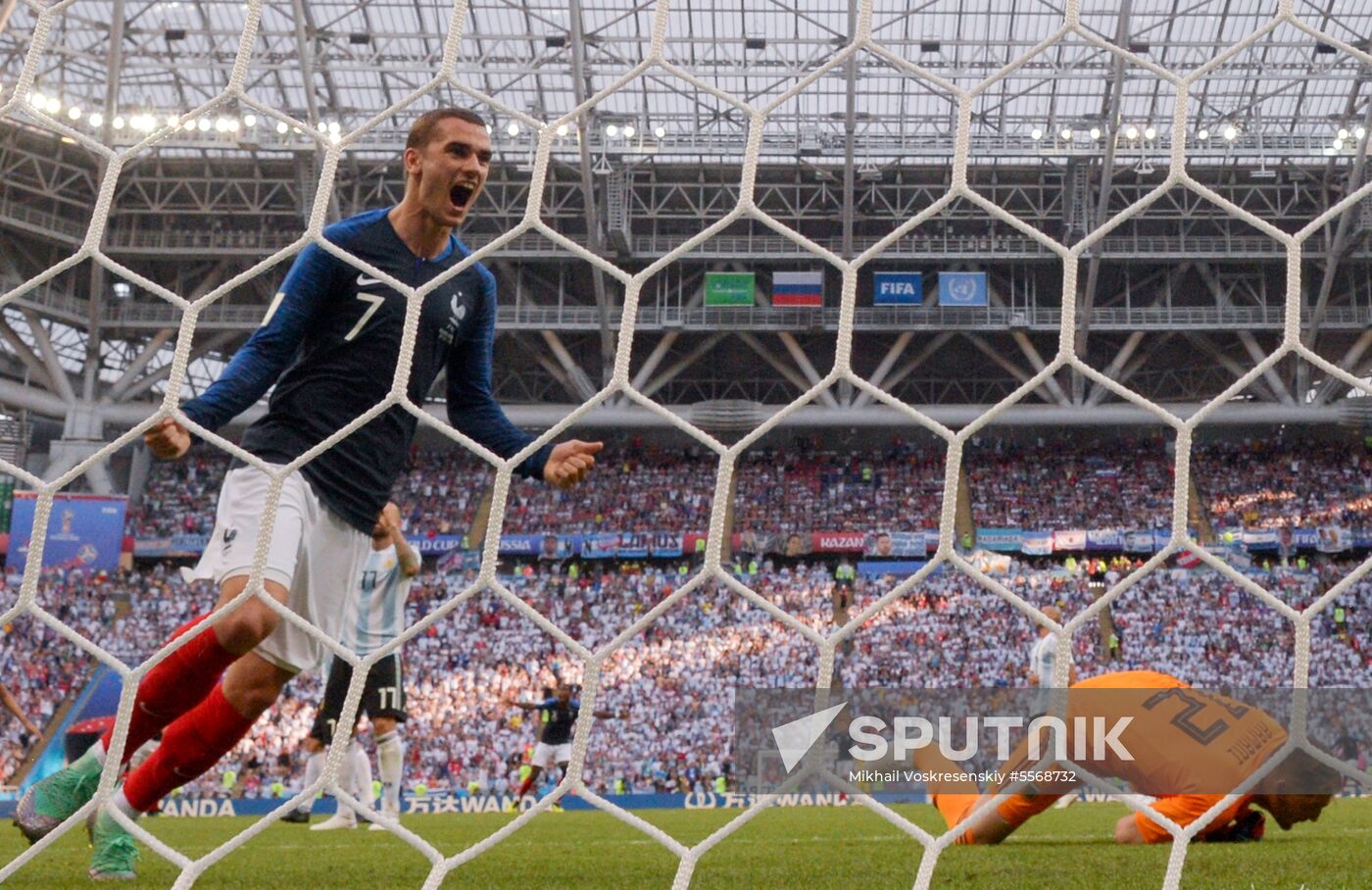 Russia World Cup France - Argentina