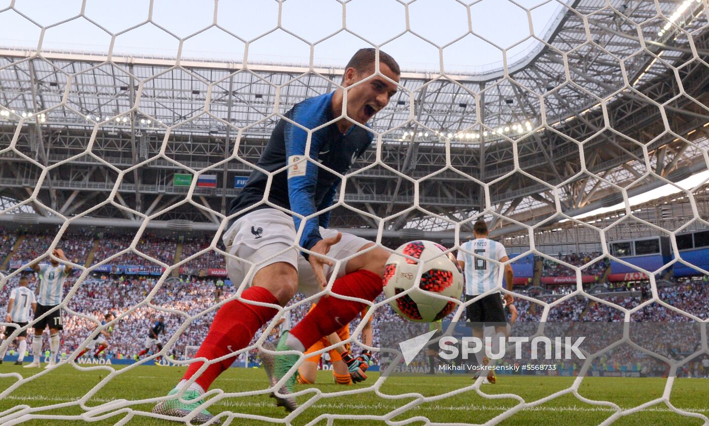 Russia World Cup France - Argentina