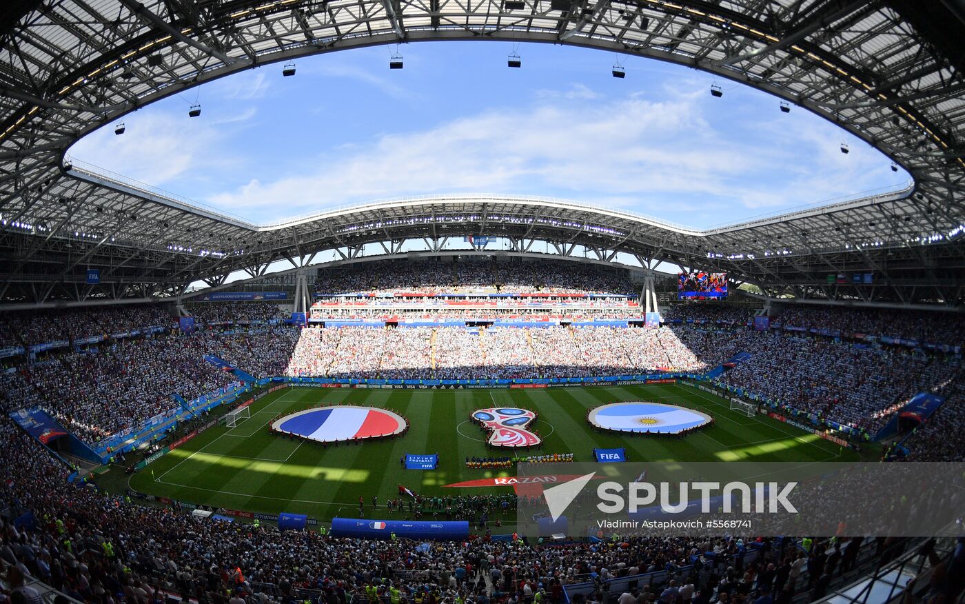 Russia World Cup France - Argentina