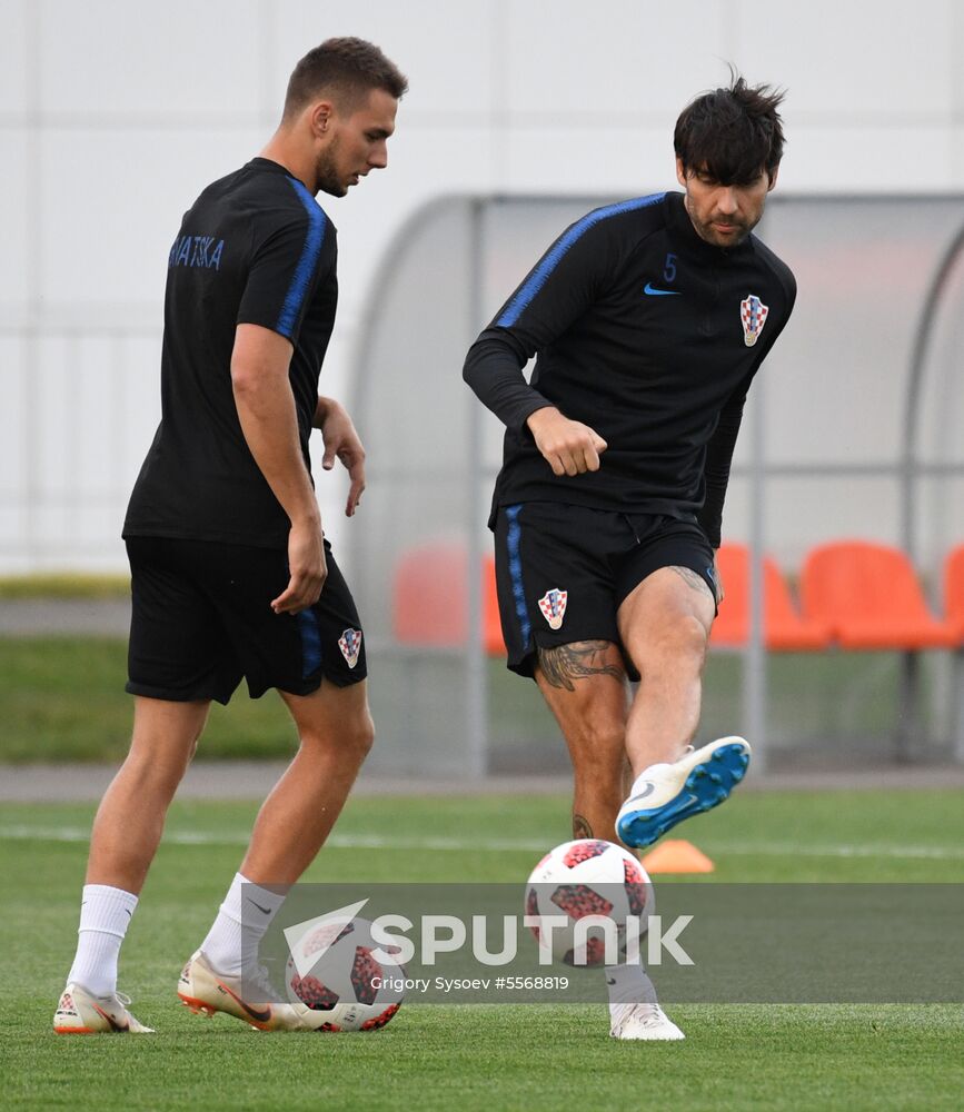 Russia World Cup Croatia Training 