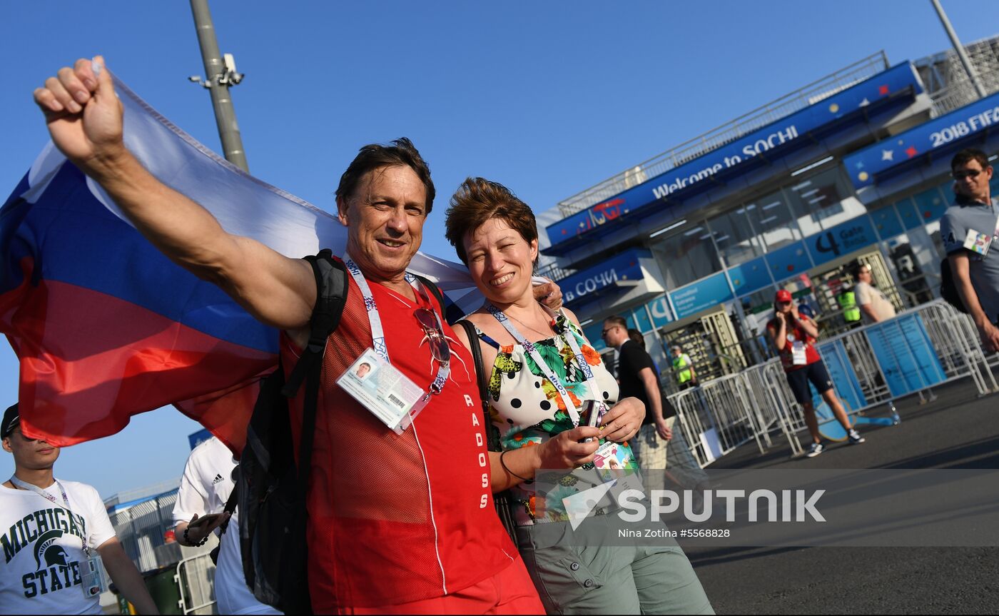 Russia World Cup Uruguay - Portugal