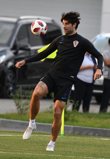 Russia World Cup Croatia Training 