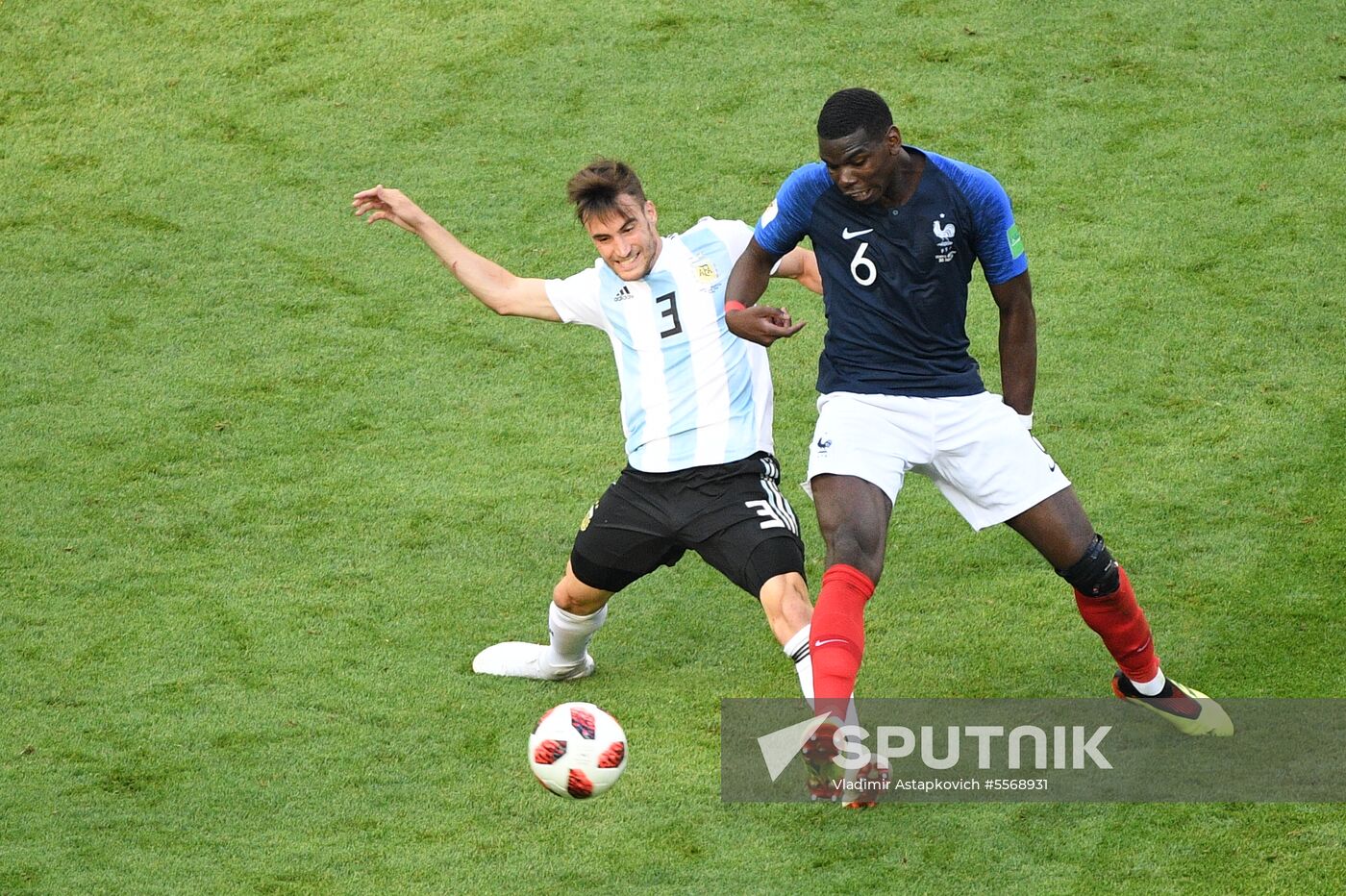 Russia World Cup France - Argentina