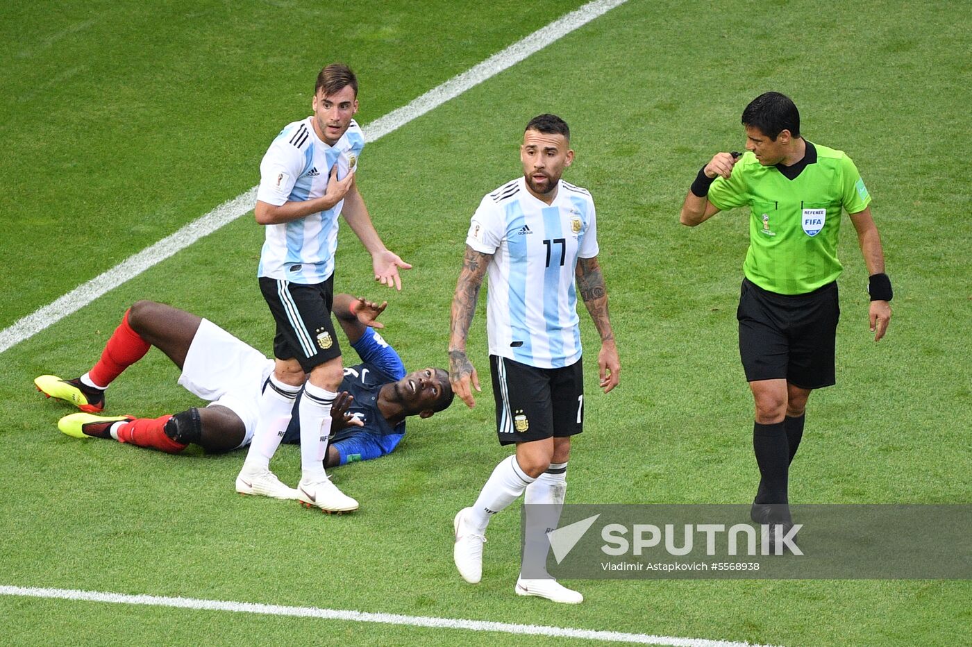 Russia World Cup France - Argentina