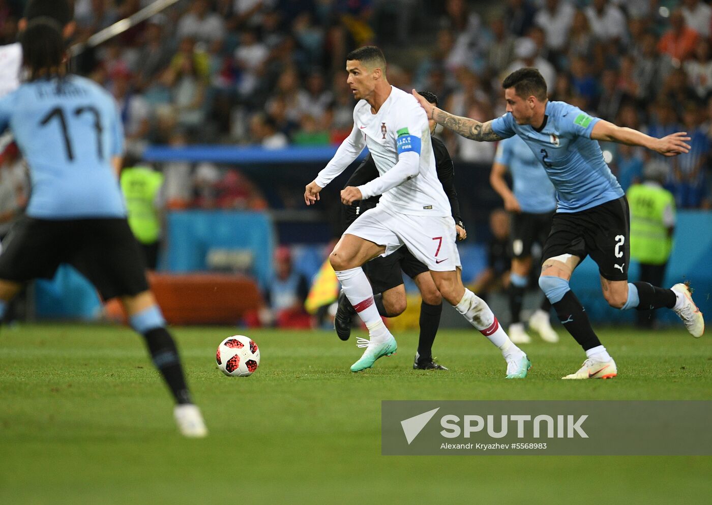 Russia World Cup Uruguay - Portugal