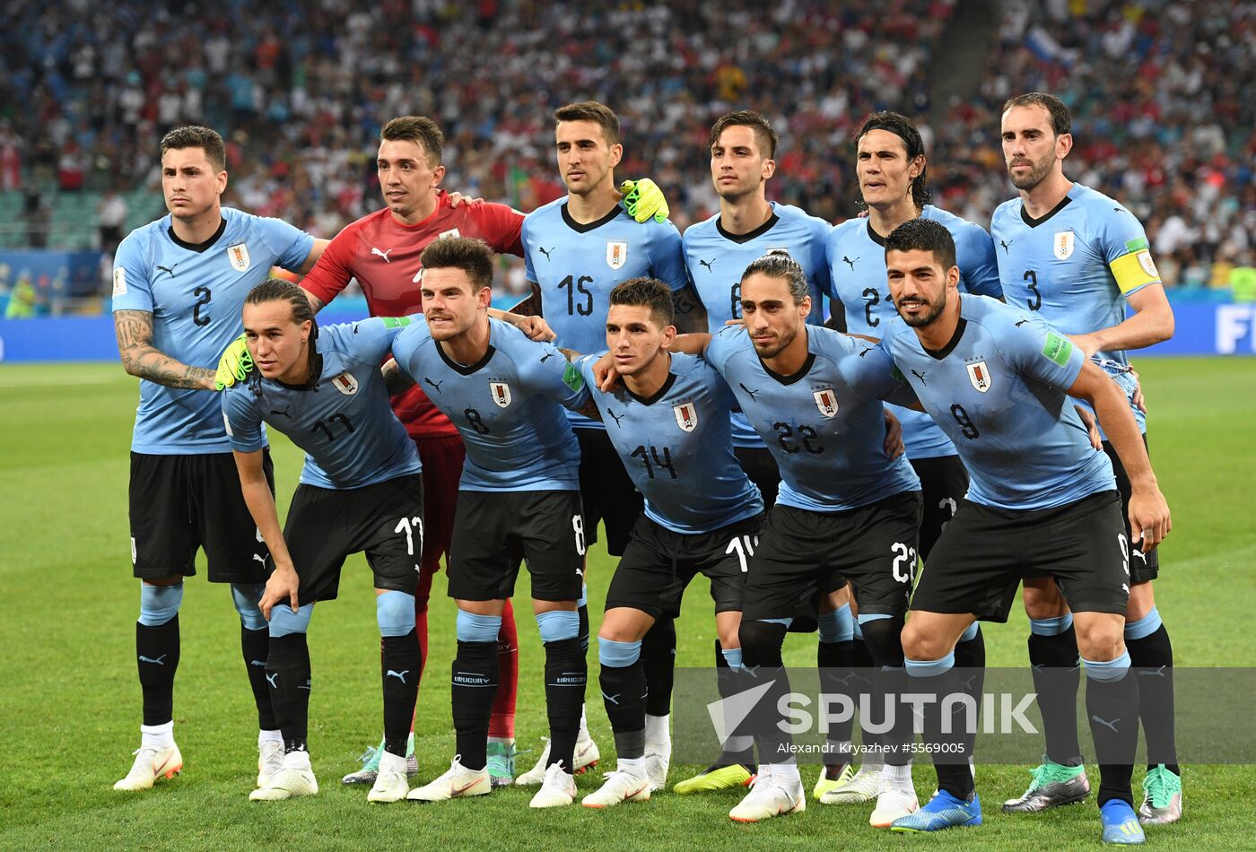 Russia World Cup Uruguay - Portugal