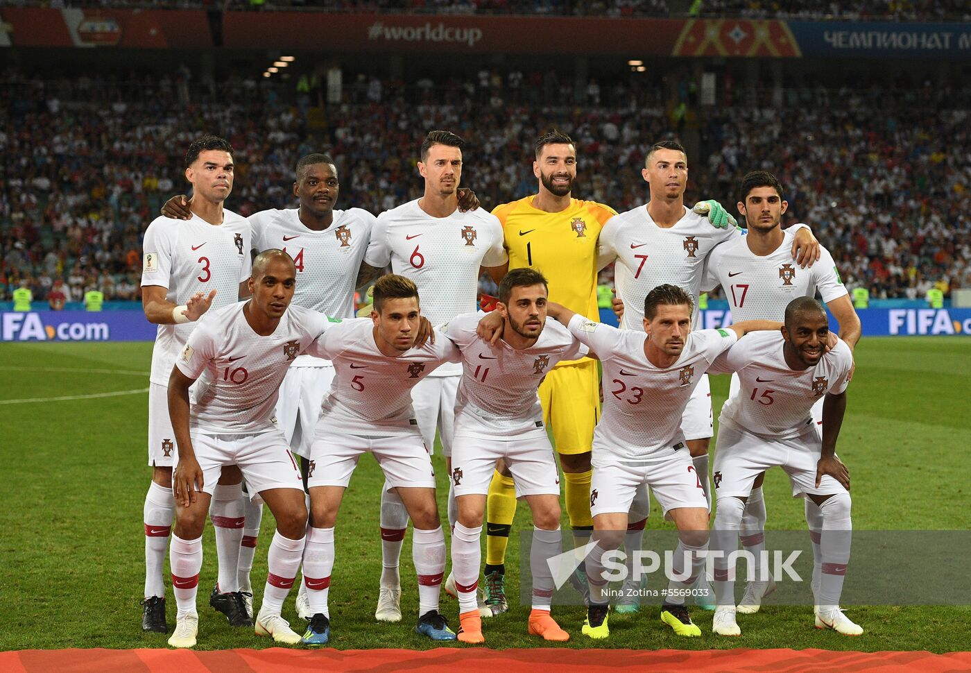 Russia World Cup Uruguay - Portugal