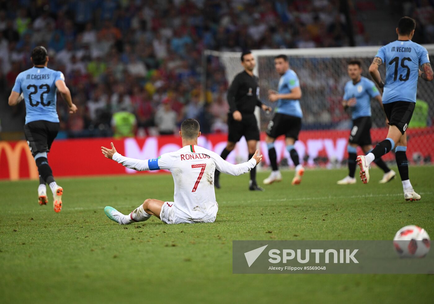 Russia World Cup Uruguay - Portugal