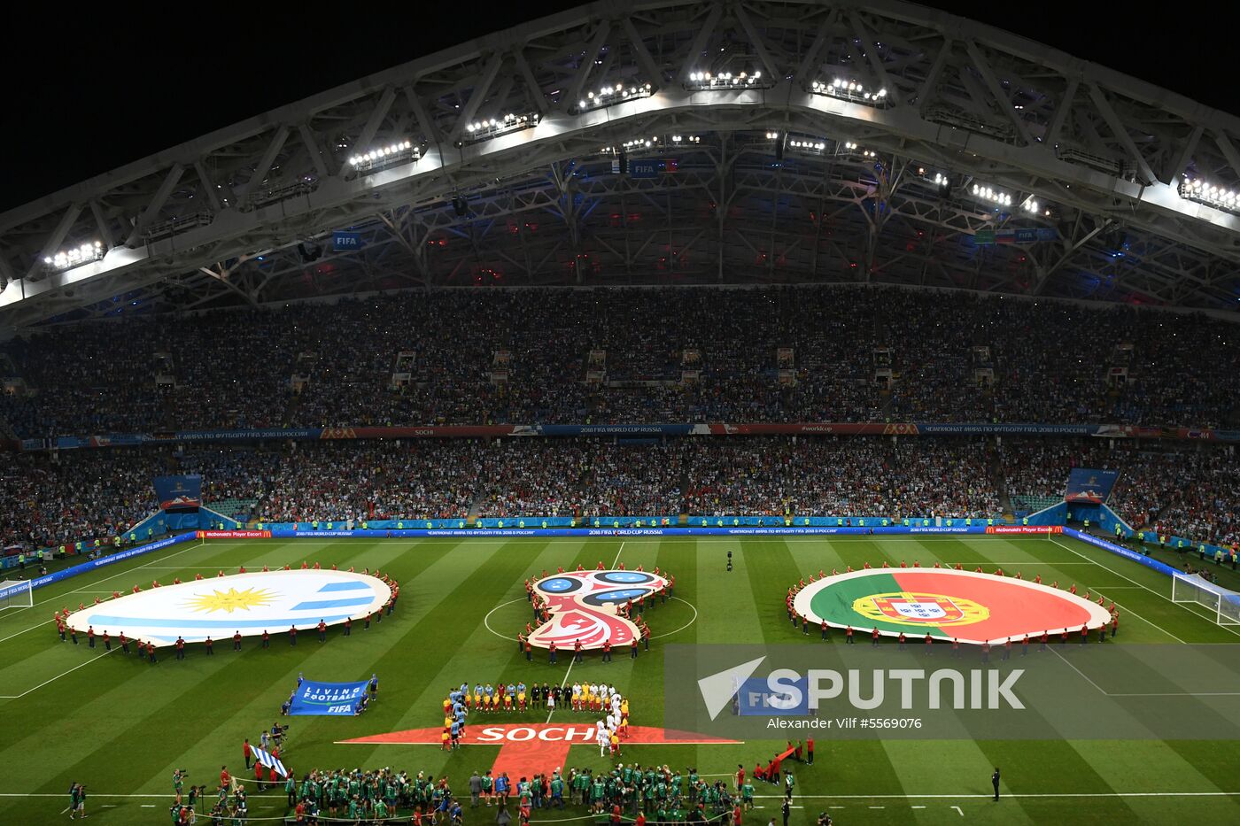 Russia World Cup Uruguay - Portugal