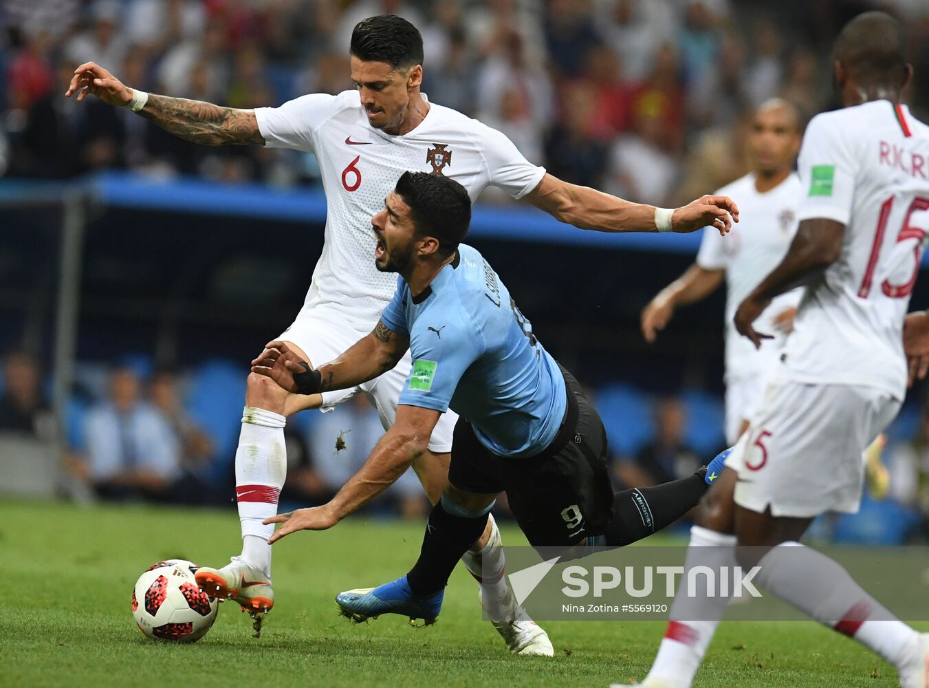 Russia World Cup Uruguay - Portugal