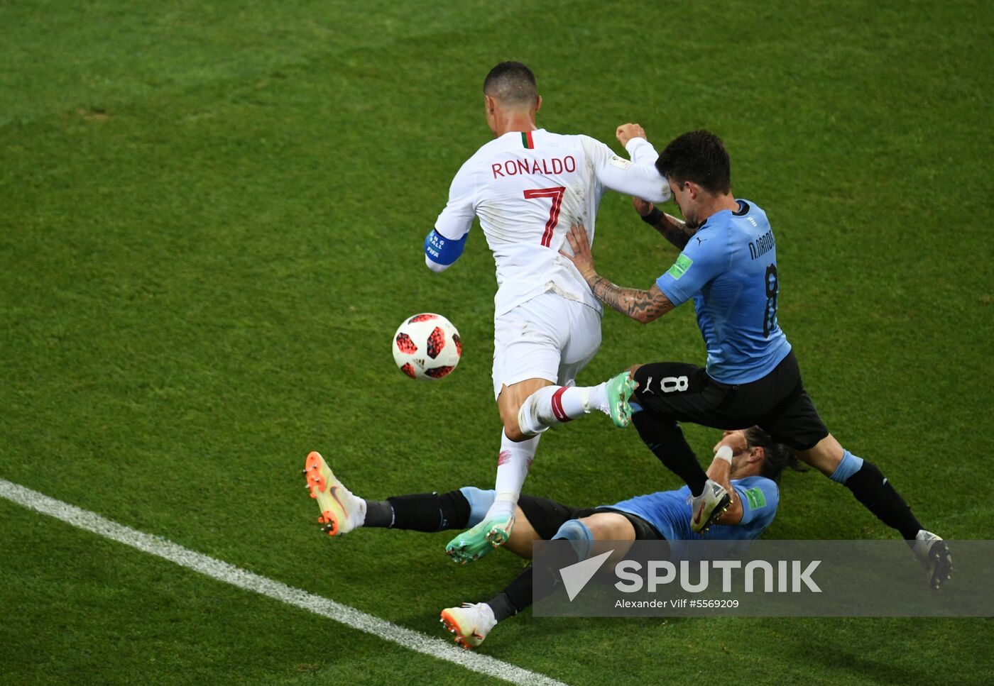 Russia World Cup Uruguay - Portugal
