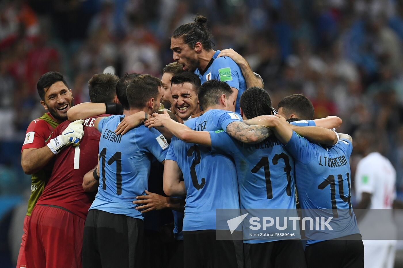 Russia World Cup Uruguay - Portugal