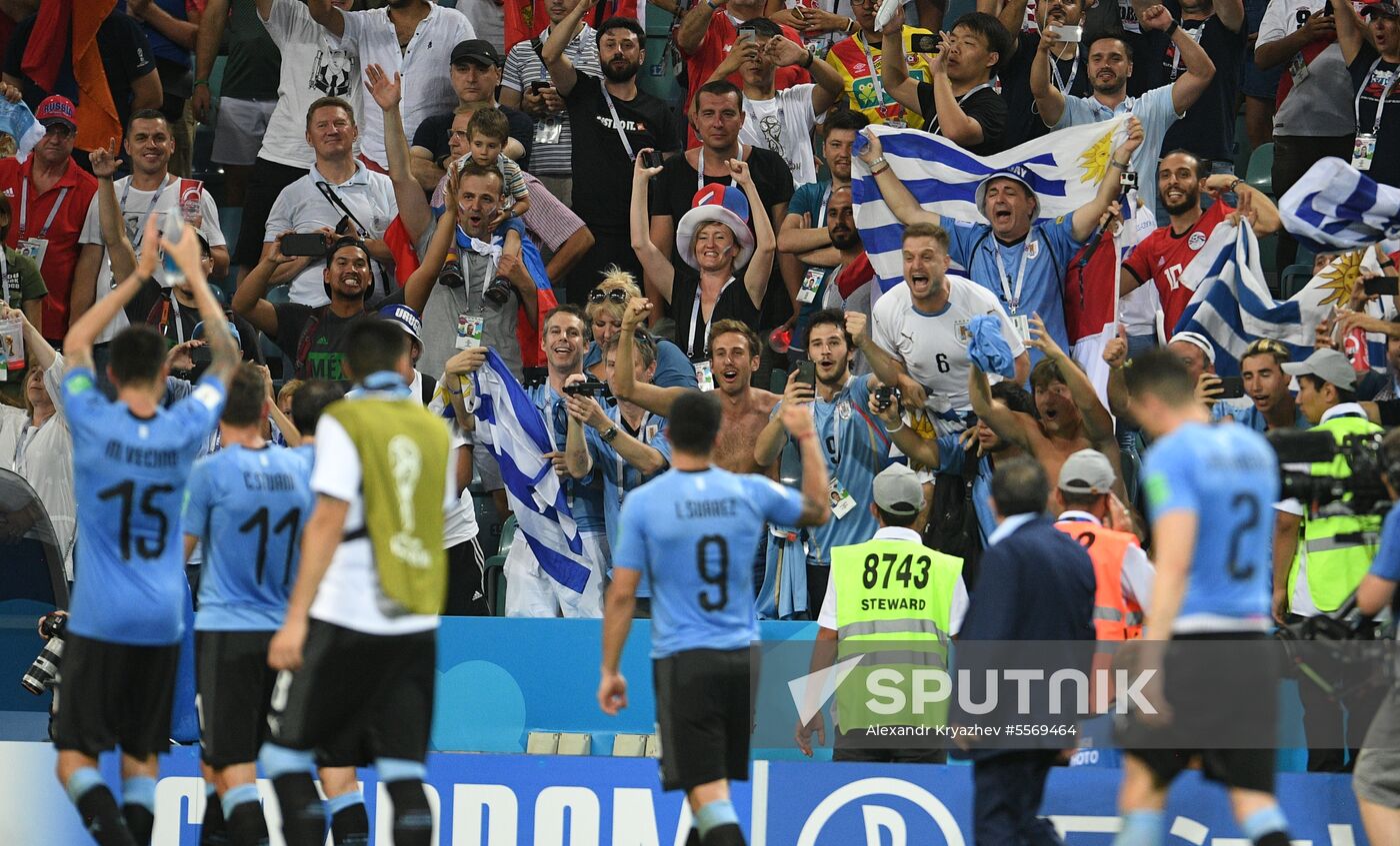 Russia World Cup Uruguay - Portugal