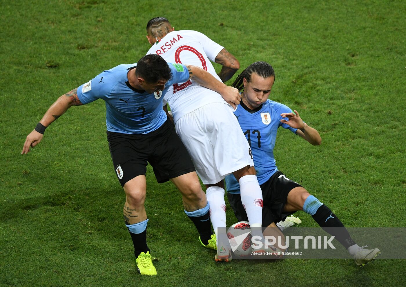 Russia World Cup Uruguay - Portugal