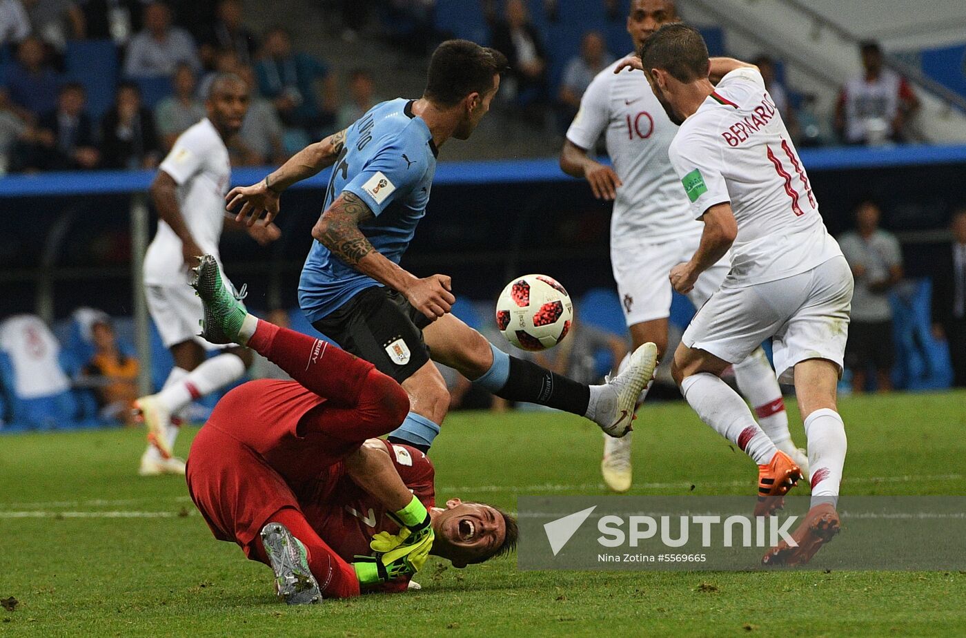 Russia World Cup Uruguay - Portugal