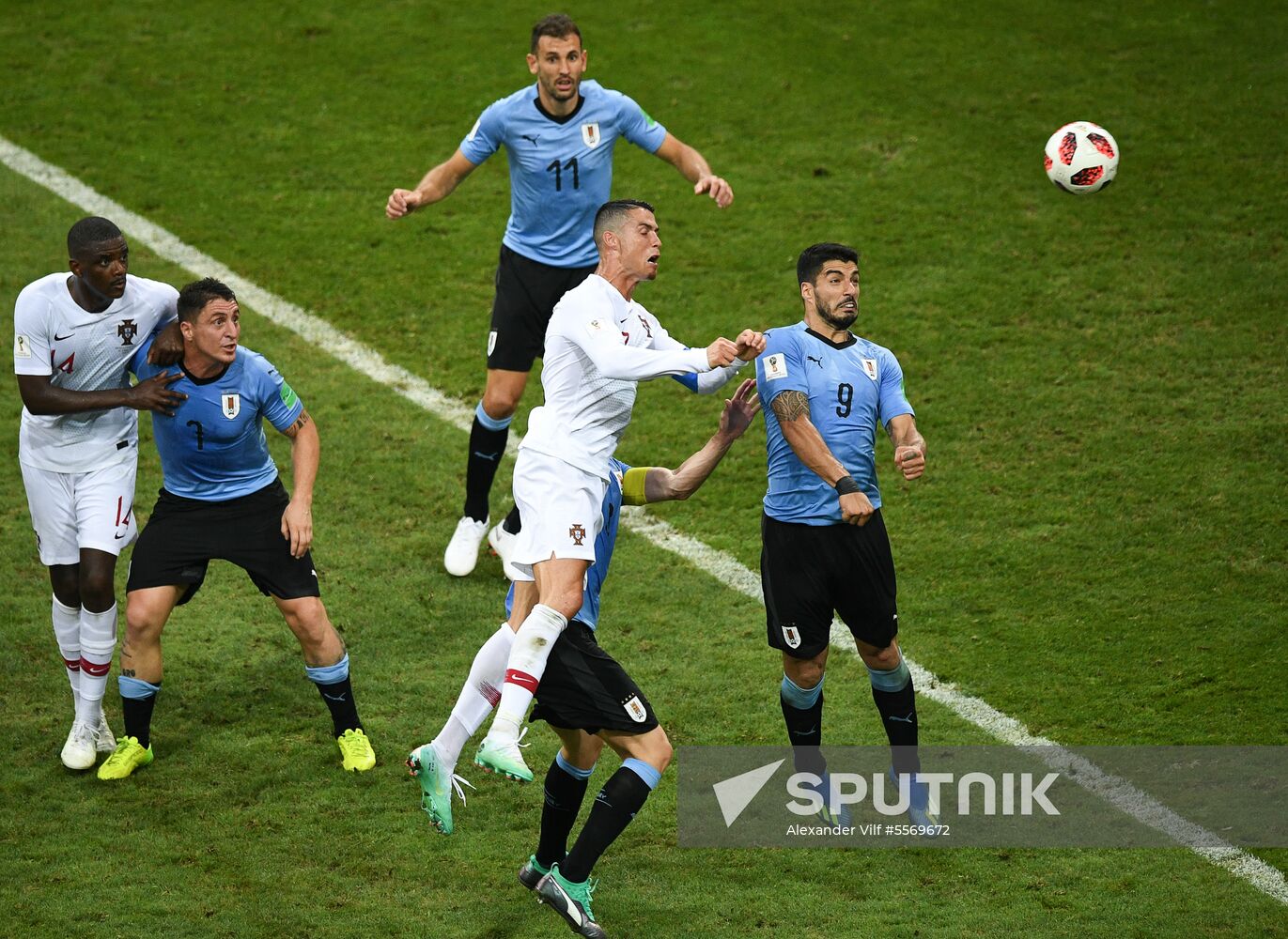 Russia World Cup Uruguay - Portugal