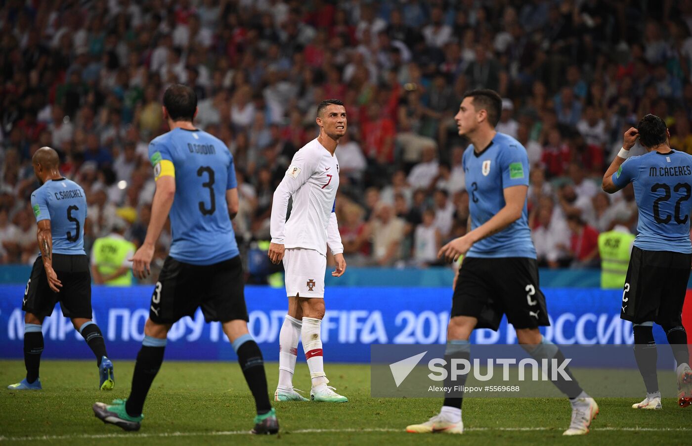 Russia World Cup Uruguay - Portugal
