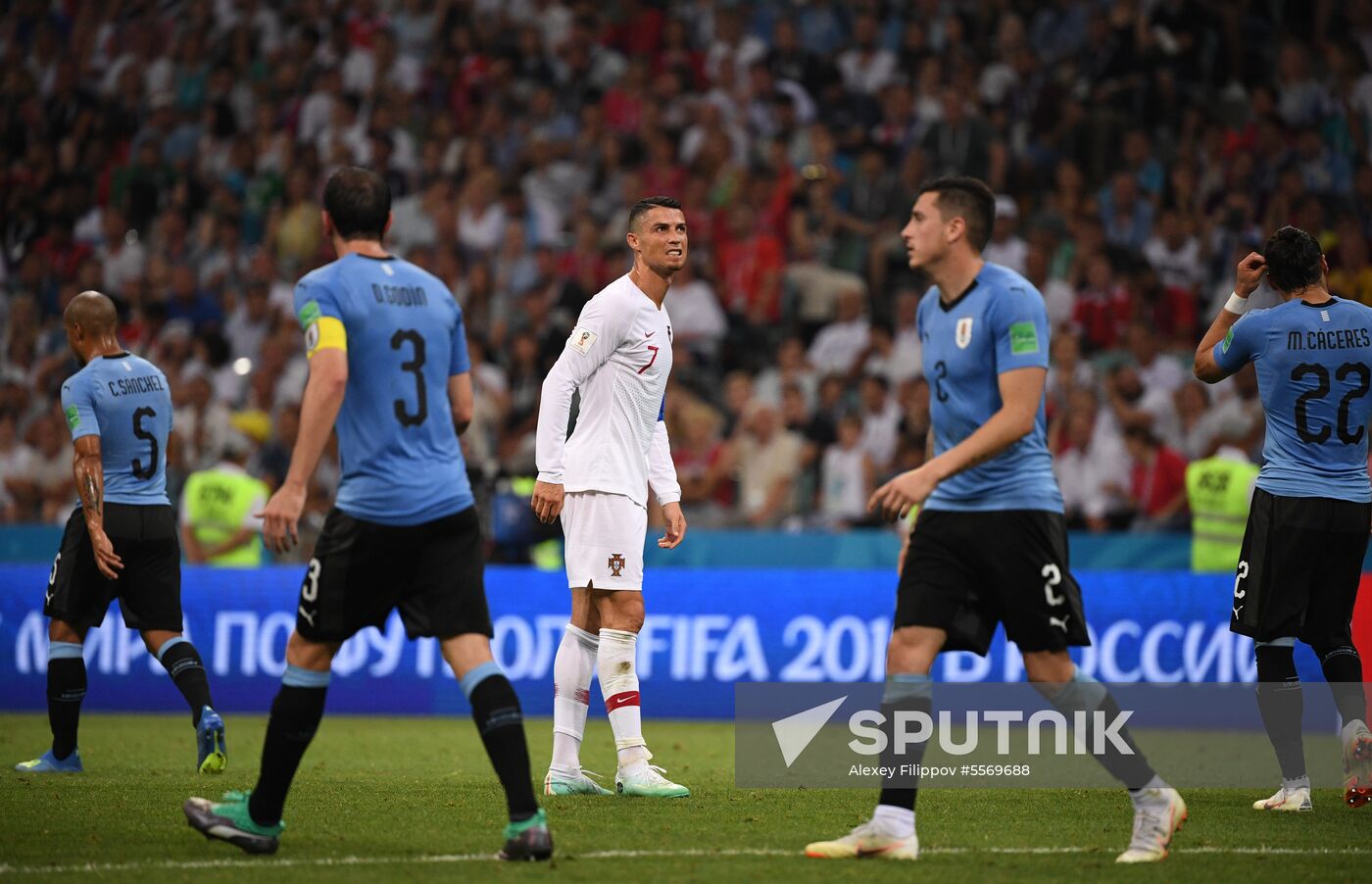 Russia World Cup Uruguay - Portugal