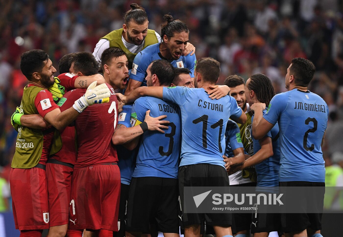 Russia World Cup Uruguay - Portugal