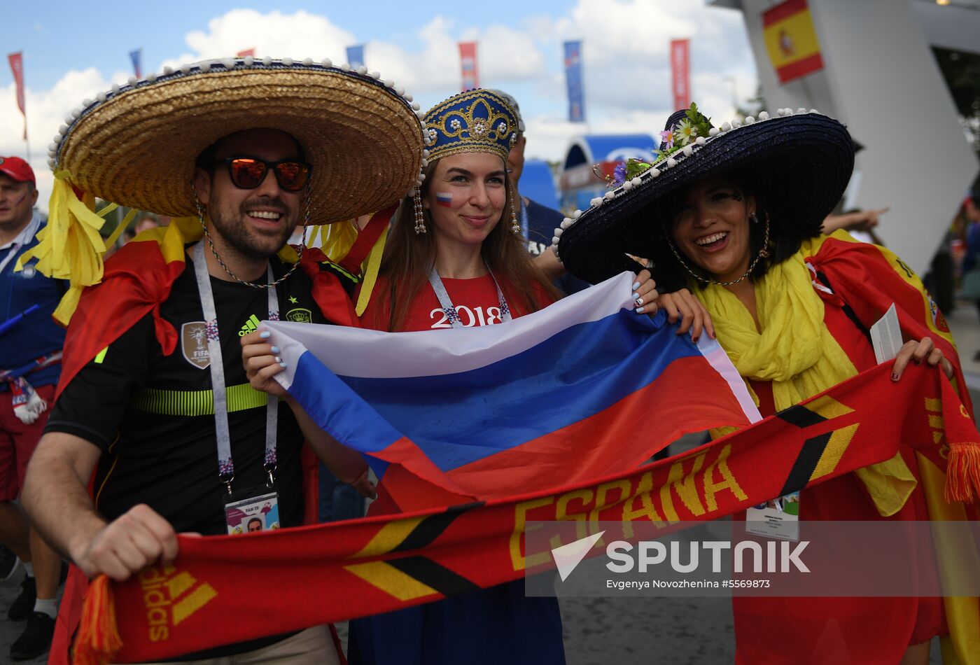 Russia World Cup Spain - Russia