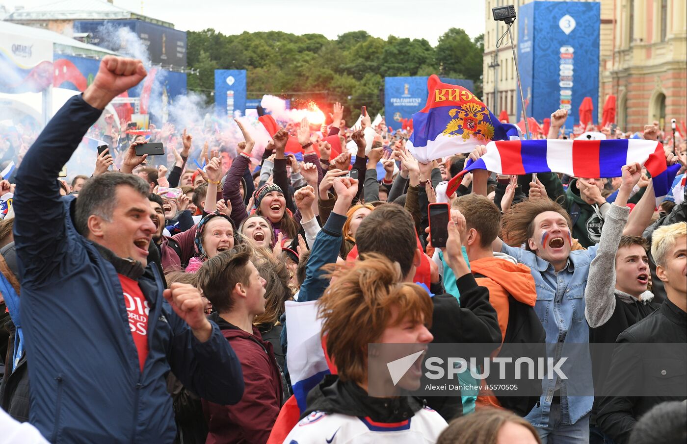 Russia World Cup Fans